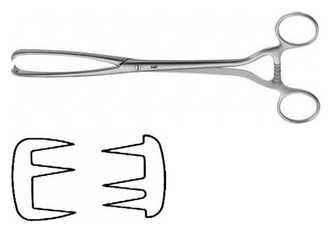КОРНЦАНГ МЮЗУКС ЗАХОПЛЮЮЧИЙ, ПРЯМИЙ, 265 ММ
